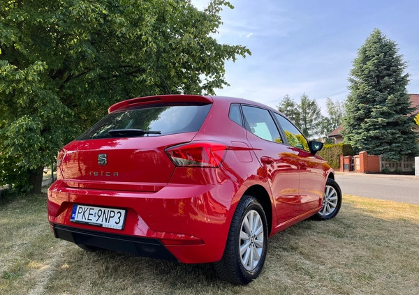 Seat Ibiza cena 44900 przebieg: 52200, rok produkcji 2020 z Kępno małe 301